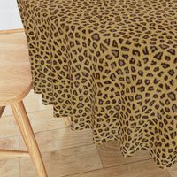 Realistic Leopard Animal Print Fur Texture