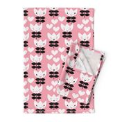 Sweet pastel tulip flowers blossom kawaii love pastel pink print LARGE