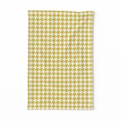 The Houndstooth Check ~ Bright Gilt Patina 