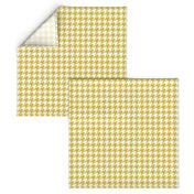 The Houndstooth Check ~ Bright Gilt Patina 