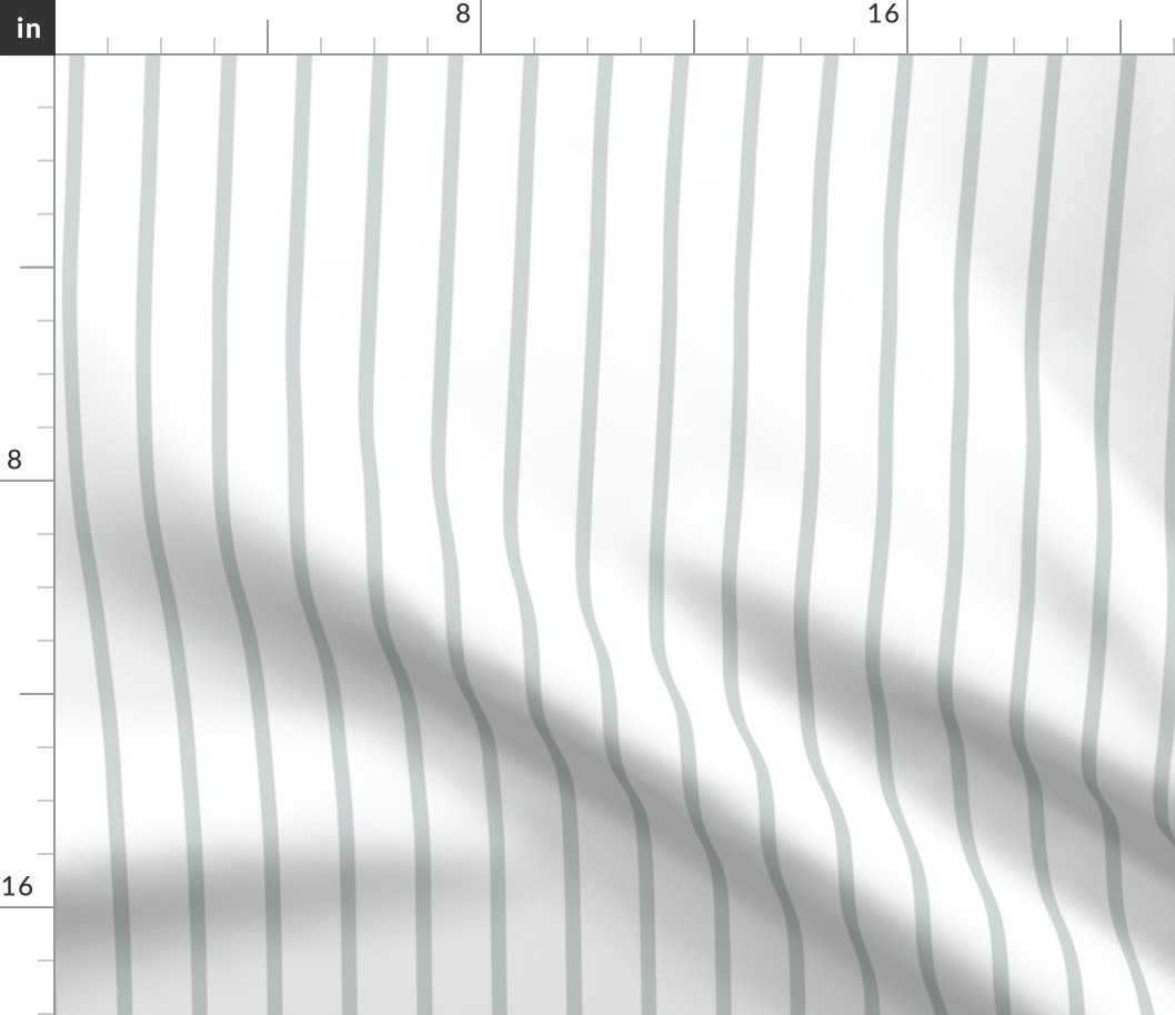 Thin Stripes Fog on White Vertical