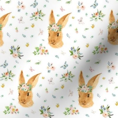4" Spring Time Bunny - More Florals
