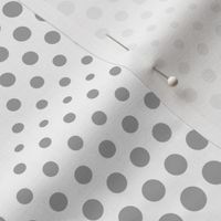 halftone dots grey