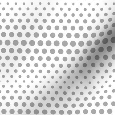 halftone dots grey