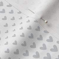 halftone hearts light grey