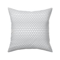 halftone dots light grey reversed