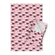 Sweet pastel tulip flowers blossom kawaii love pastel pink print SMALL