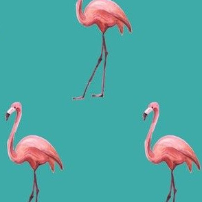 Flamingo Park - Dark Aqua