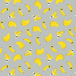 cool bananas grey - half scale