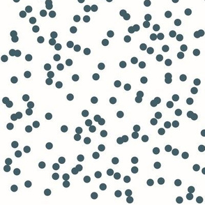 confetti dots - dusty blue tiny dots
