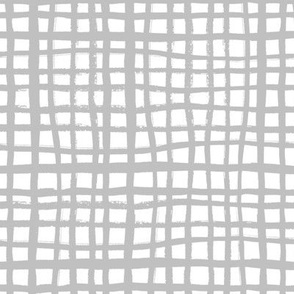 grid fabric grey grid nursery baby fabric simple coordinate