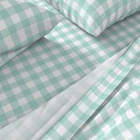 plaid fabric mint grid nursery baby fabric simple coordinate buffalo plaid