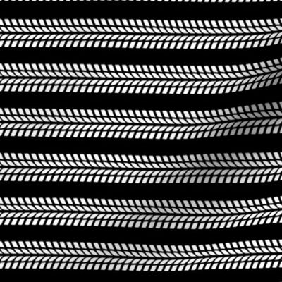 tire stripes || black