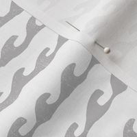 surf // grey and white water waves summer fabric nautical design by andrea lauren