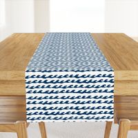 surf // navy and white fabric summer nautical ocean fabric by andrea lauren