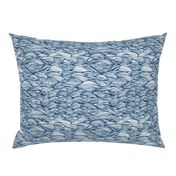 waves // hand-drawn wave nautical ocean fabric by andrea lauren