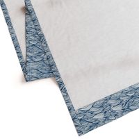 waves // hand-drawn wave nautical ocean fabric by andrea lauren