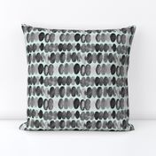 17-13Q Watercolor Large Spots Dots Drops || Black White Gray Grey Mint Green _Miss Chiff Designs