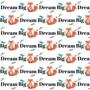 dream big typography