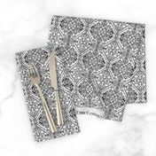 Bohemian Filigree  Doodles | Black and White