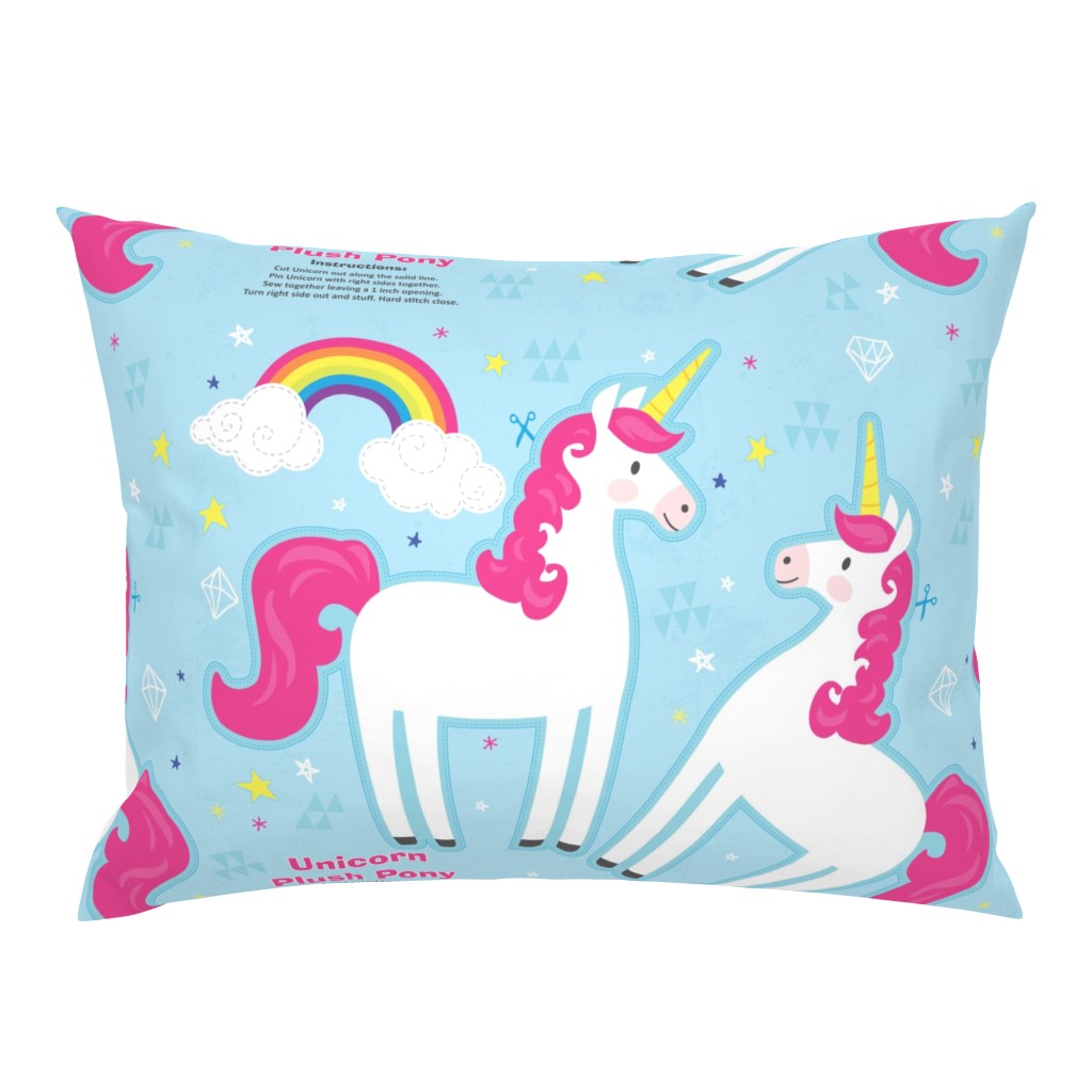 Unicorn Plush Pony Kit - Pink