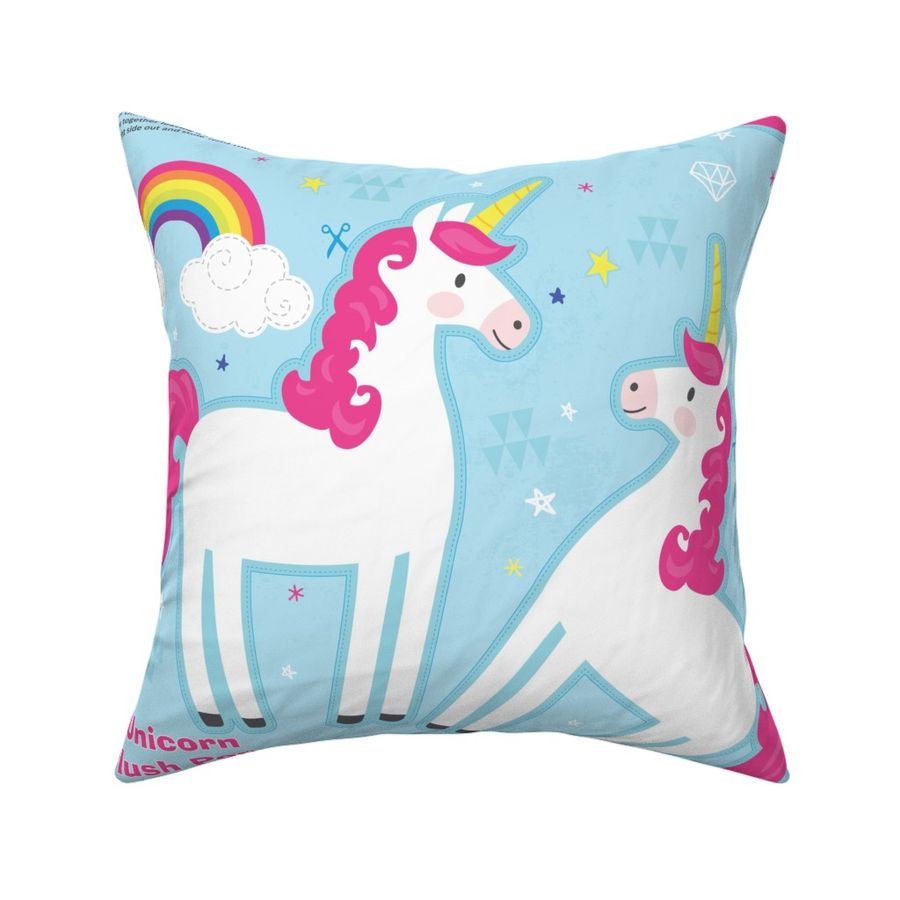 Unicorn Plush Pony Kit - Pink