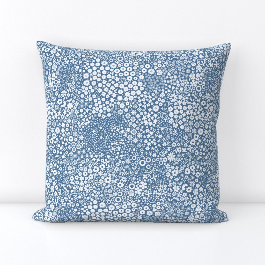 Blue Ditsy Floral 2