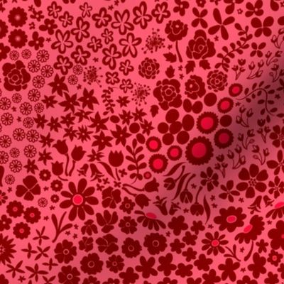 Red Ditsy Floral 2