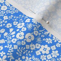 Blue Ditsy Floral 1