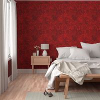 Red Floral Ditsy 