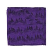Forest Mist - dark purple