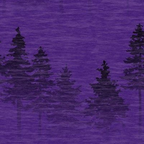 Forest Mist - dark purple