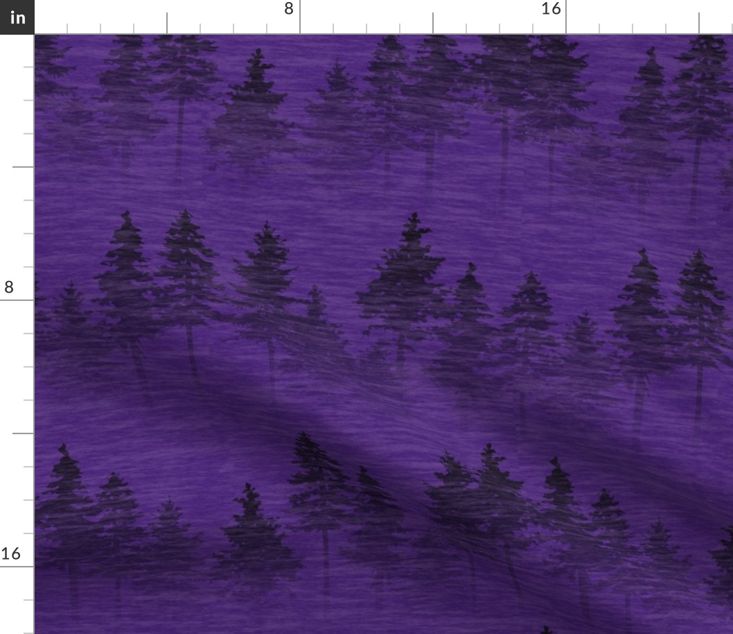 Forest Mist - dark purple