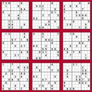 Sudoku - Red