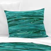 LTG - Liquid Teal Marble, large, crosswise