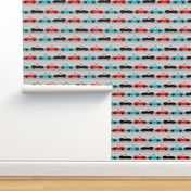 corgi sports car fabric funny corgi fabric