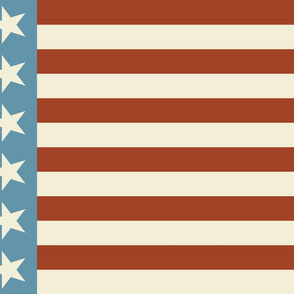 Vintage Flag - Stars and Stripe