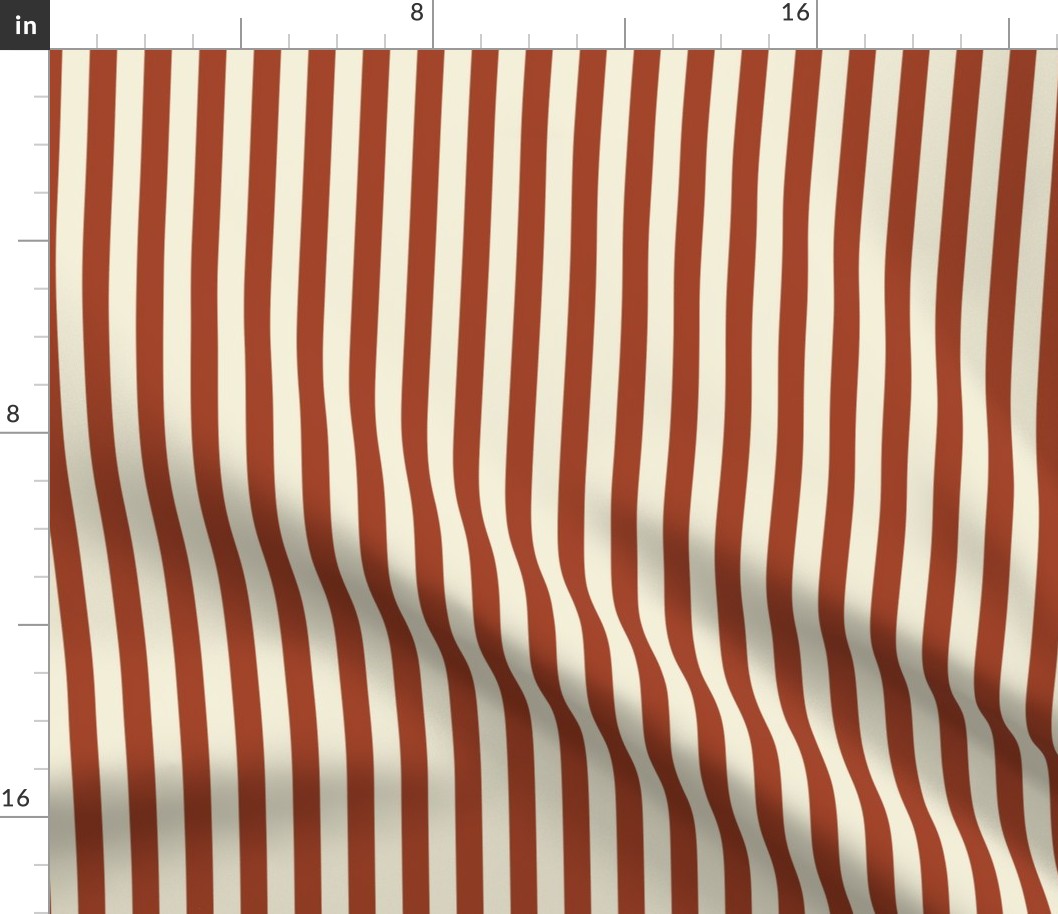 Vintage Flag - Half Inch Stripes