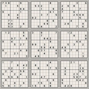 Sudoku - Newsprint