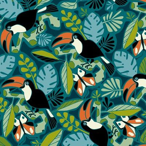 Toucan Tropics - Rainforest Jungle Birds