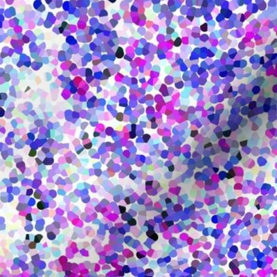 unicorn confetti - purple