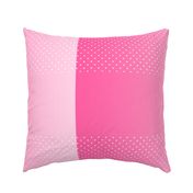 FAT QUARTER ONLY PINK CHIFFON