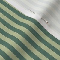 Serene sage and cream stripes offer a calm, elegant aesthetic.