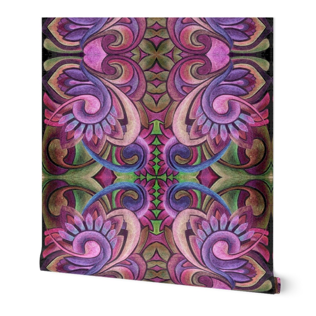 Abstract Swirlique napkin