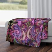 Abstract Swirlique napkin