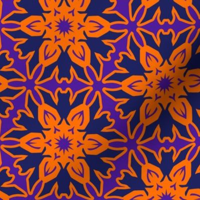 Batflake with Orange and Purple