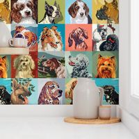 Paint By Numbers Dogs large