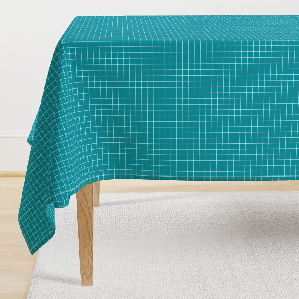 Sewing Swatches Grid - Turquoise