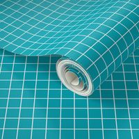 Sewing Swatches Grid - Turquoise