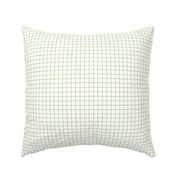 Sewing Swatches Grid - Green on White